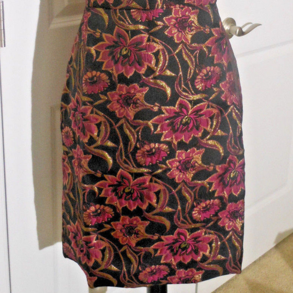 J CREW Jacquard V-Neck Dress 4, 6 & 8 NWT Party - Picture 4 of 8
